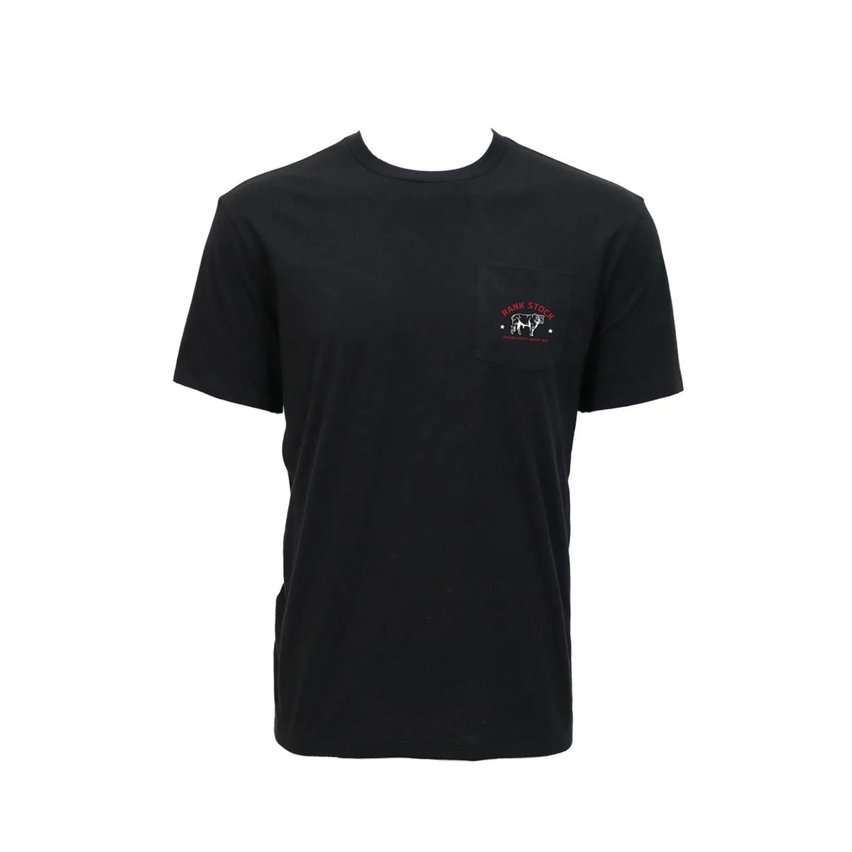 Hooey Men's "Charbray" Black Rank Stock Pocket T-shirt