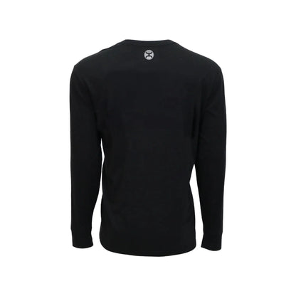 Hooey Men's John Wayne Long Sleeve T-shirt Black