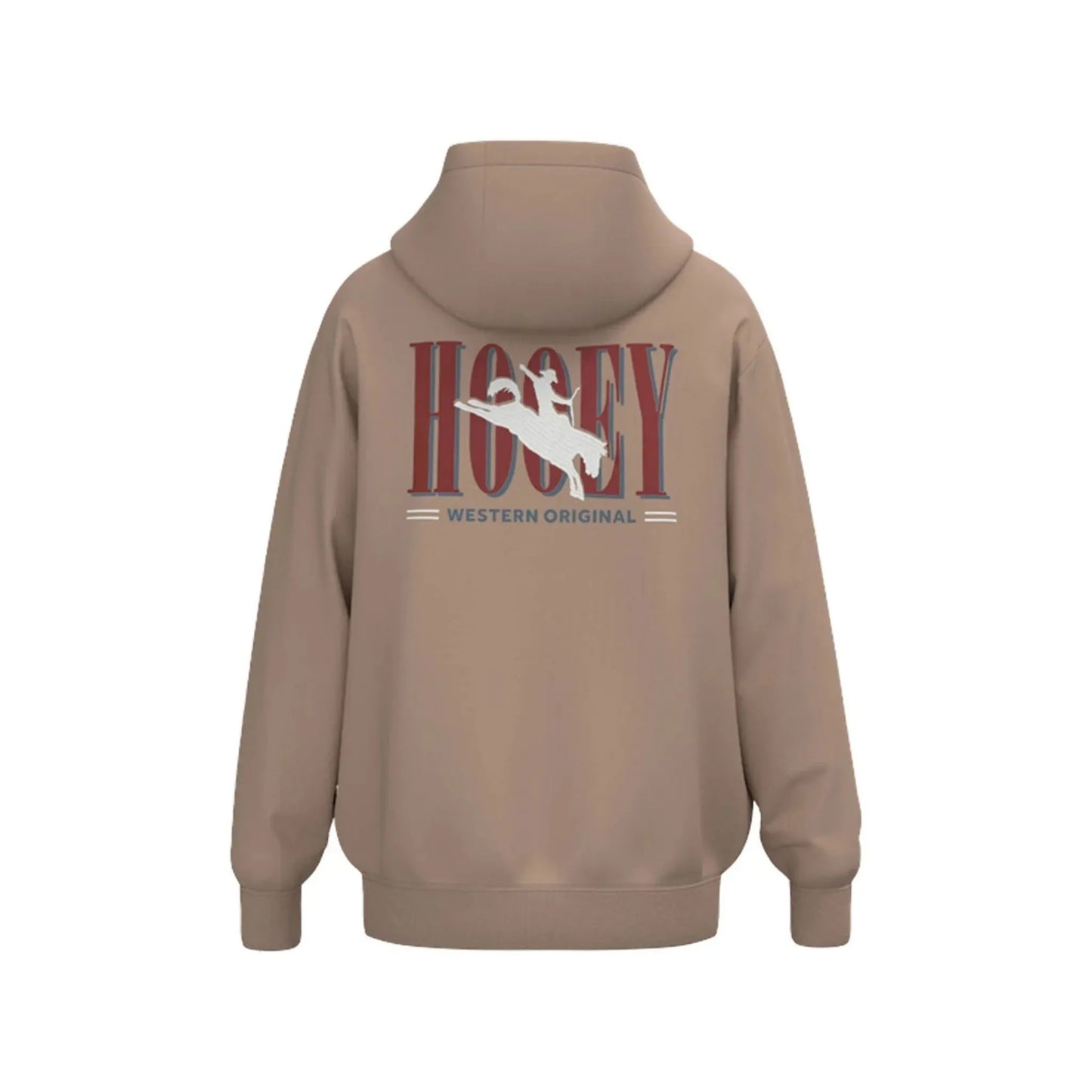 Hooey Men's Wild Ride Hoody Tan w/Red