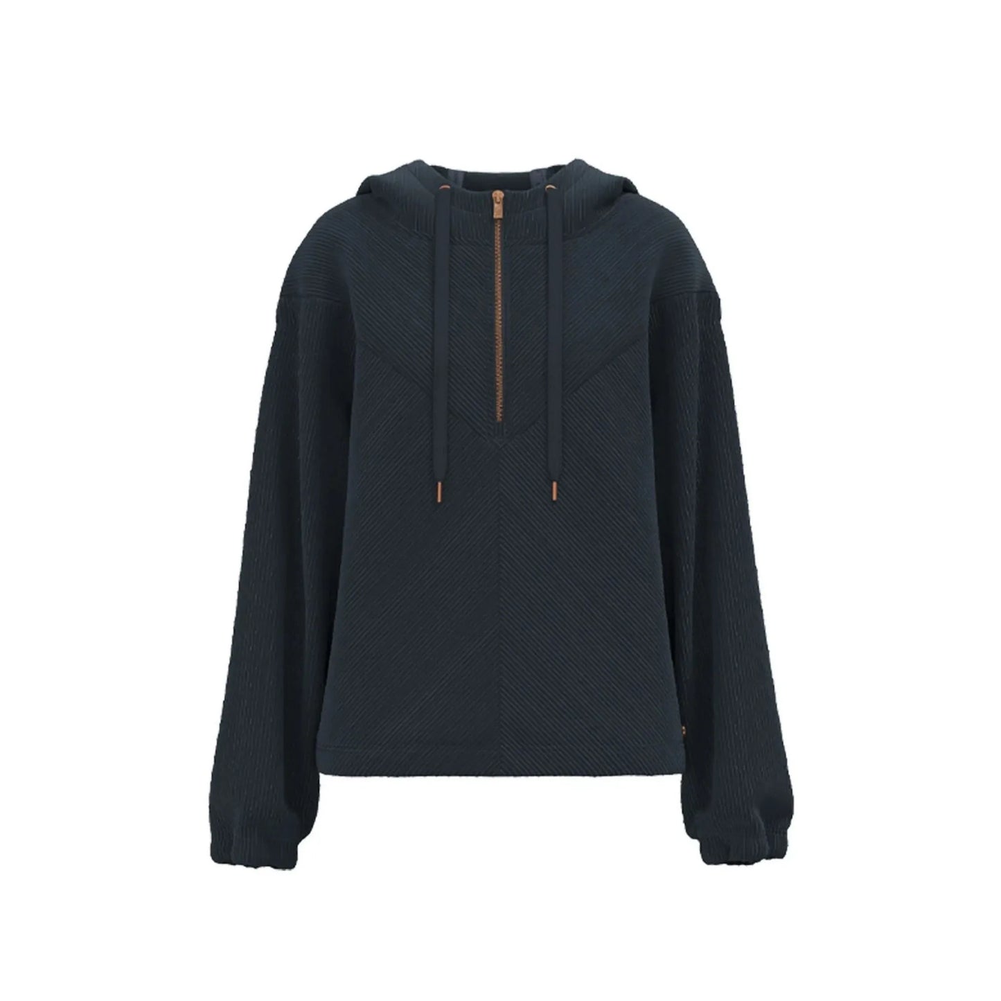 Hooey Women's Cowgirl Corduroy 1/4 Zip Hoodie