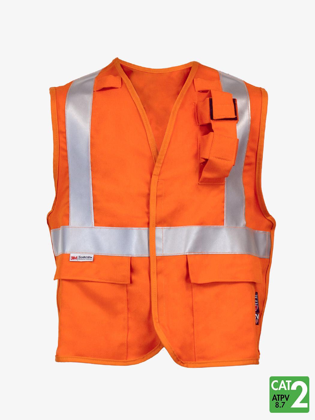 IFR Ultrasoft 7oz Flame Resistant Hi-Vis Yard Vest USO1715