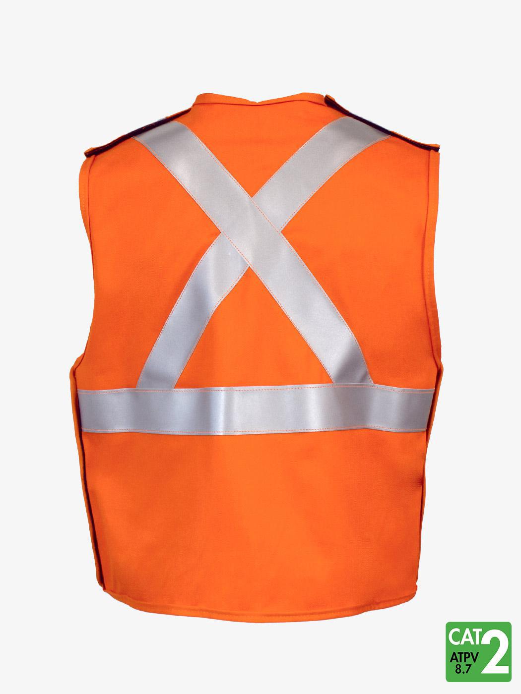 IFR Ultrasoft 7oz Flame Resistant Hi-Vis Yard Vest USO1715