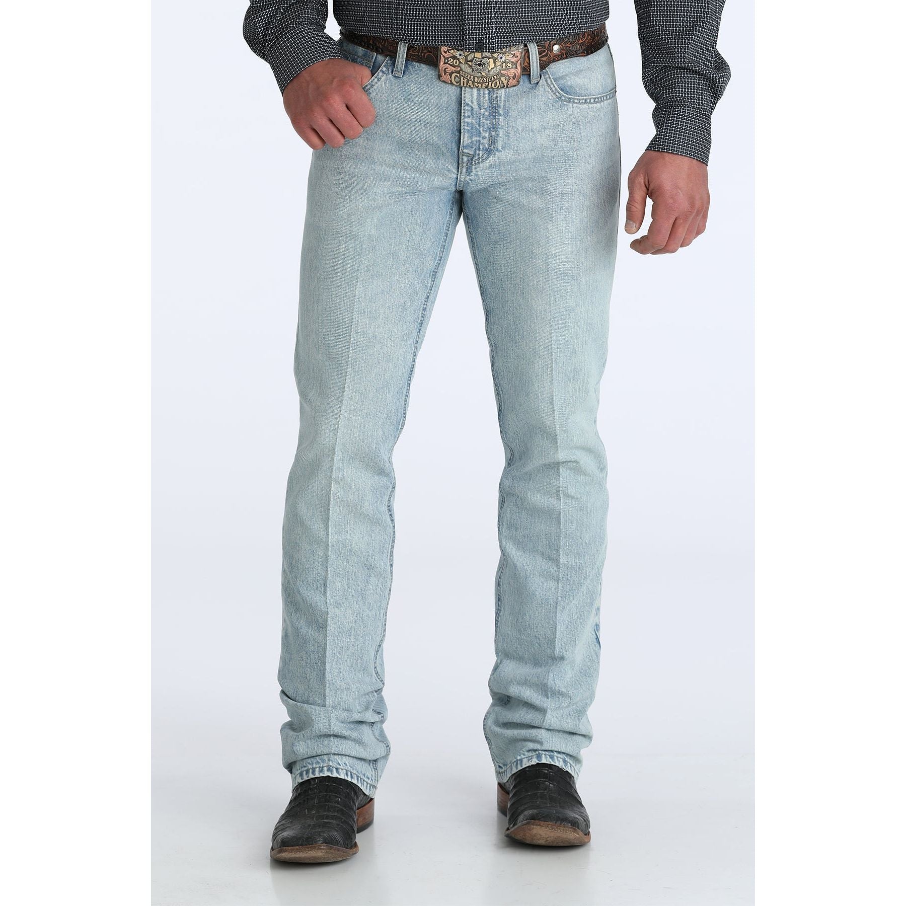 Cinch Men's Ian Slim Bootcut Jean's weis-western-wear