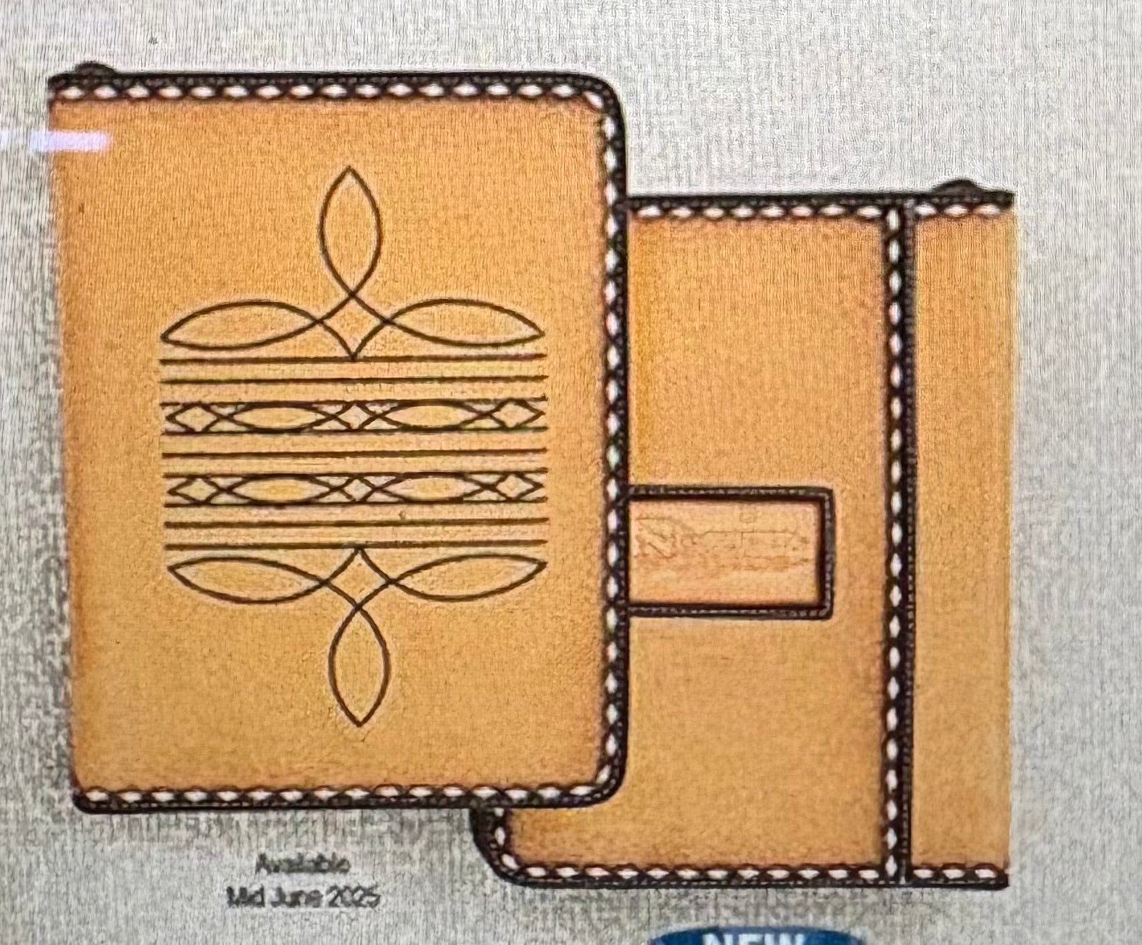 Twister Roughout Brown Bible Case weis-western-wear