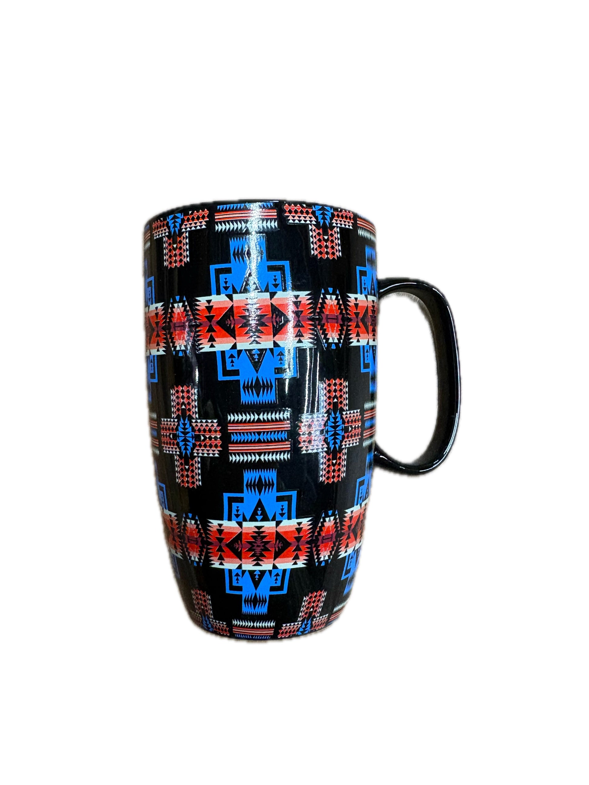 Nativo Ceramic 600ML Mug With Lid weis-western-wear