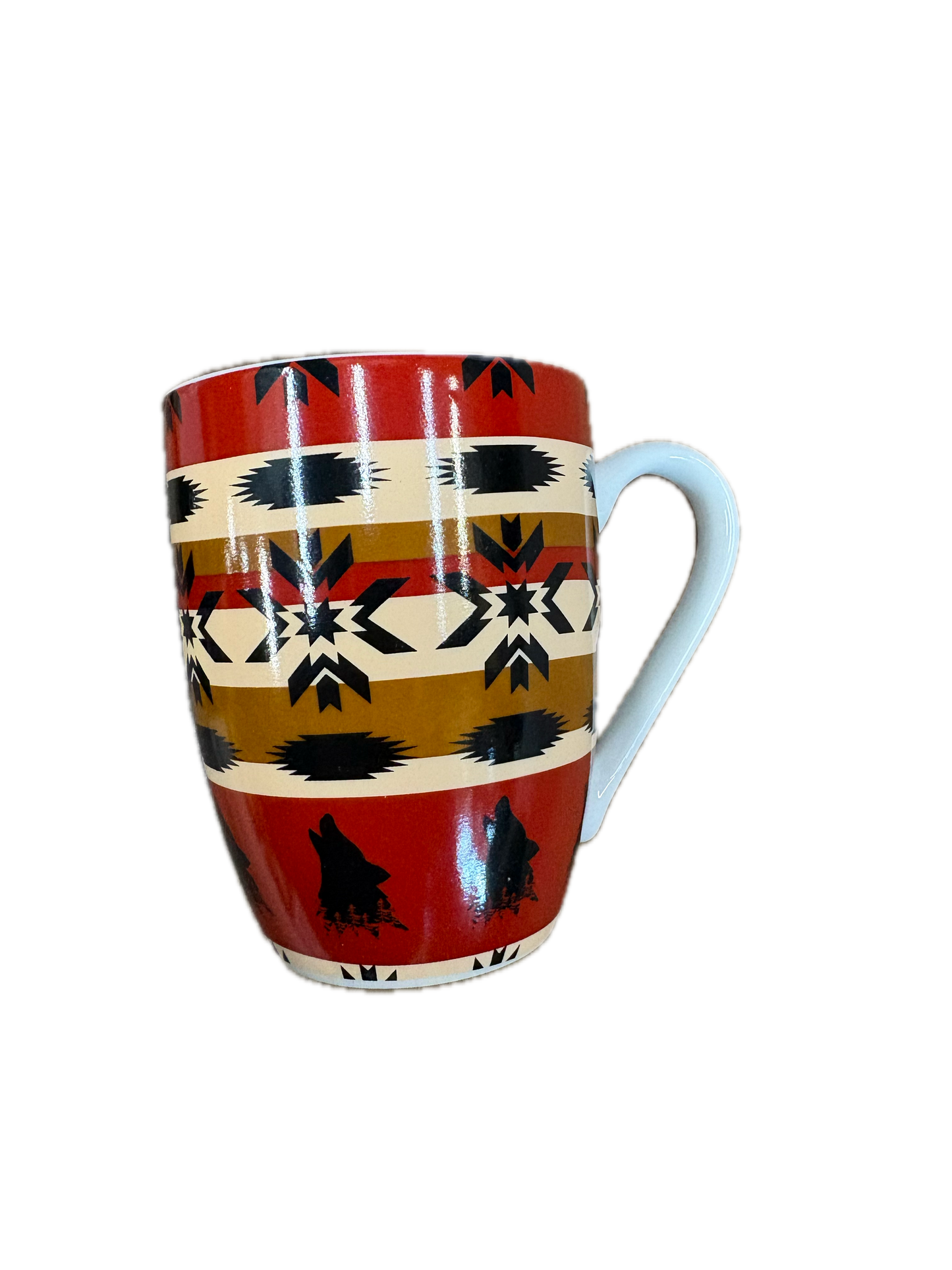 Nativo Ceramic Mugs 360ML weis-western-wear