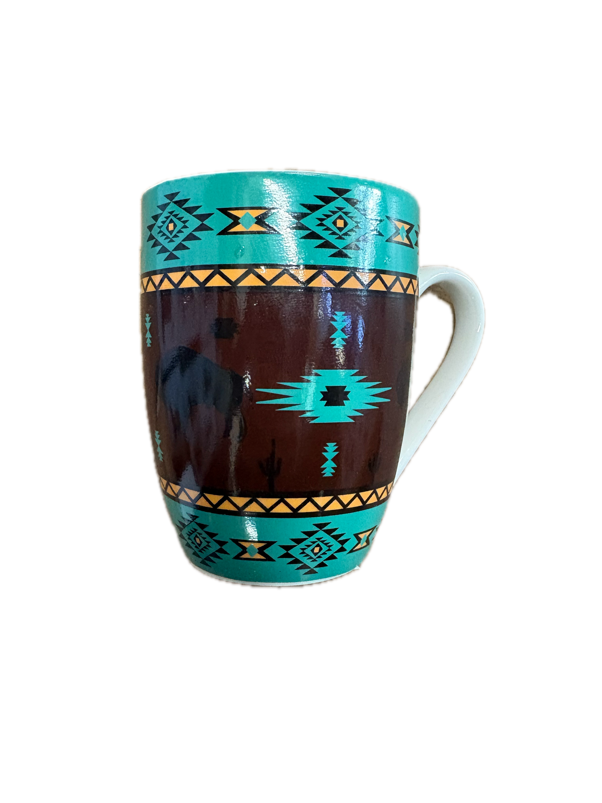 Nativo Ceramic Mugs 360ML weis-western-wear