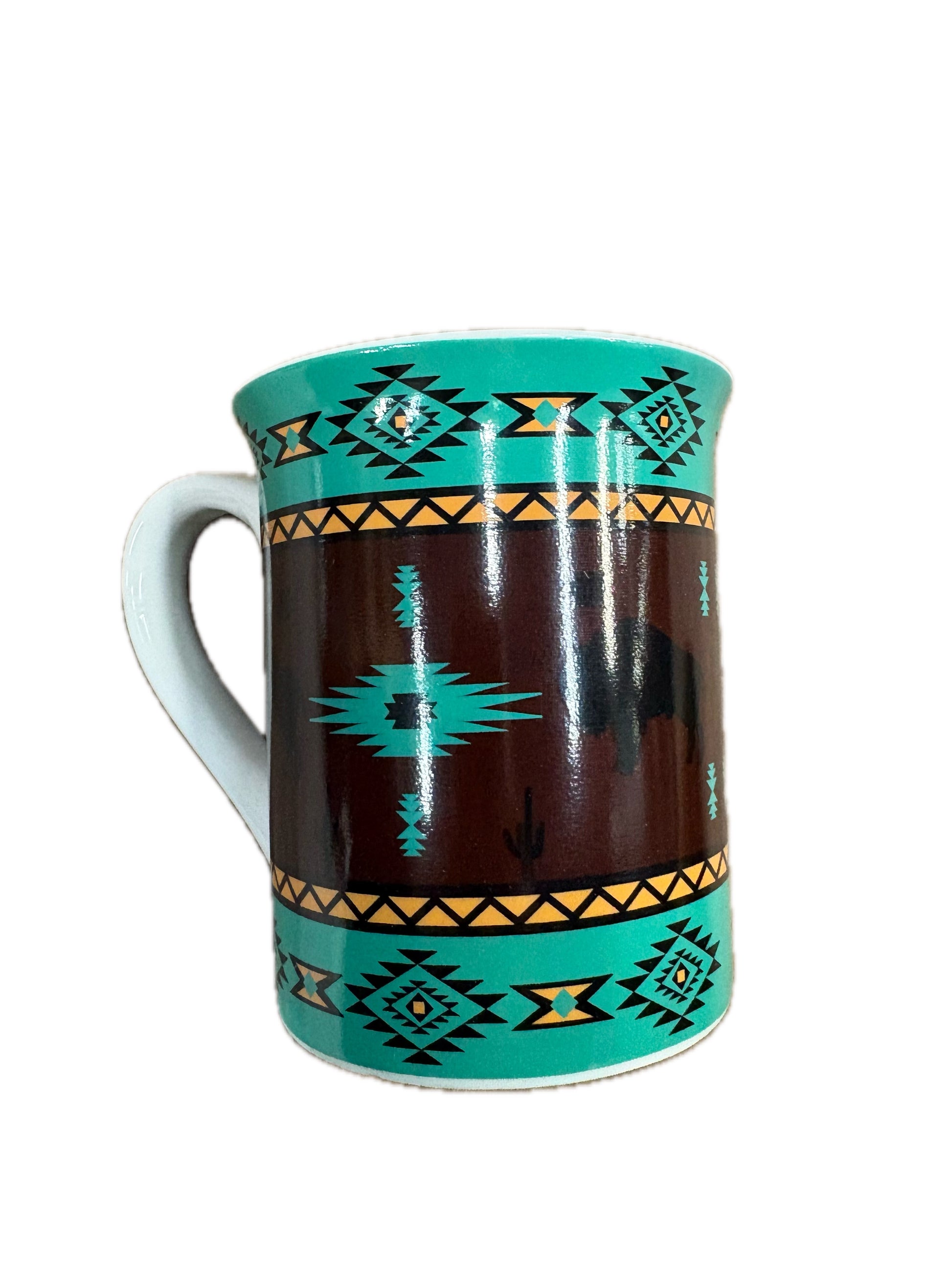 Nativo Ceramic Mug 450ML weis-western-wear