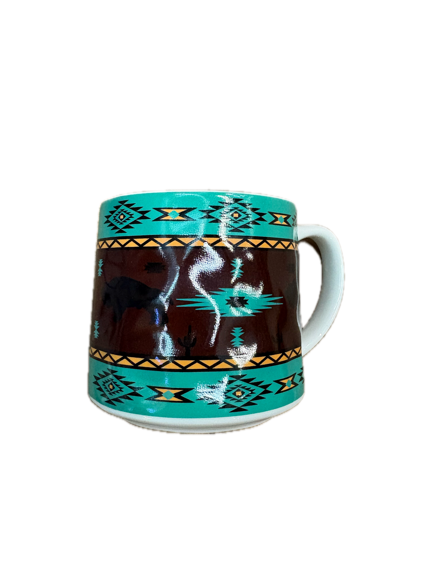 Nativo Ceramic Mug 550ML weis-western-wear