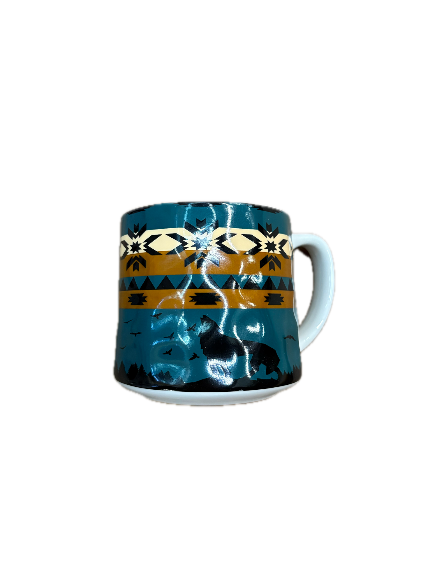 Nativo Ceramic Mug 550ML weis-western-wear