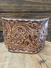 3D Belt Co. Men's Hand Painted Ace Cards Trifold Wallet