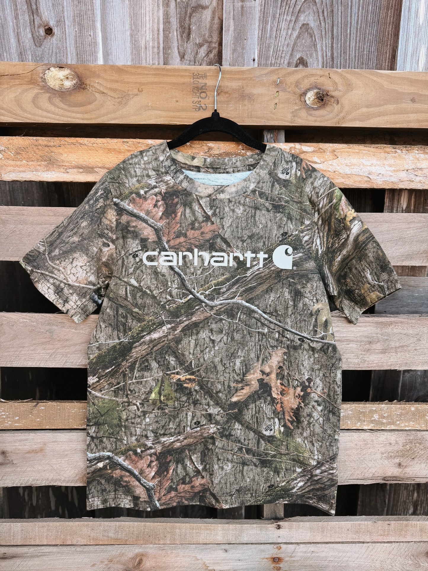 Carhartt Kid's Mossy Oak Camo T-Shirt weis-western-wear