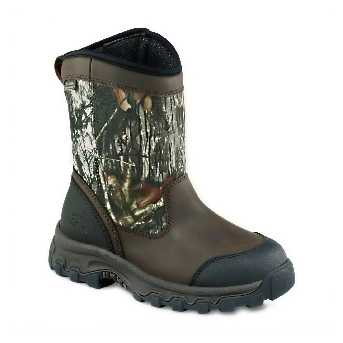 Irish Setter Kid’s Hunting Boots Insulated Camo Kit Fox