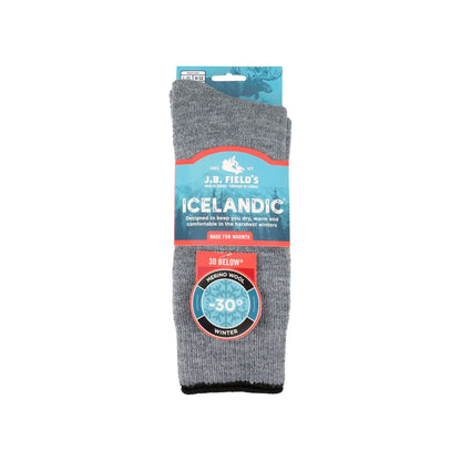 J.B. Field's Men's Icelandic 30 Below - Merino wool thermal socks - 1 pair weis-western-wear