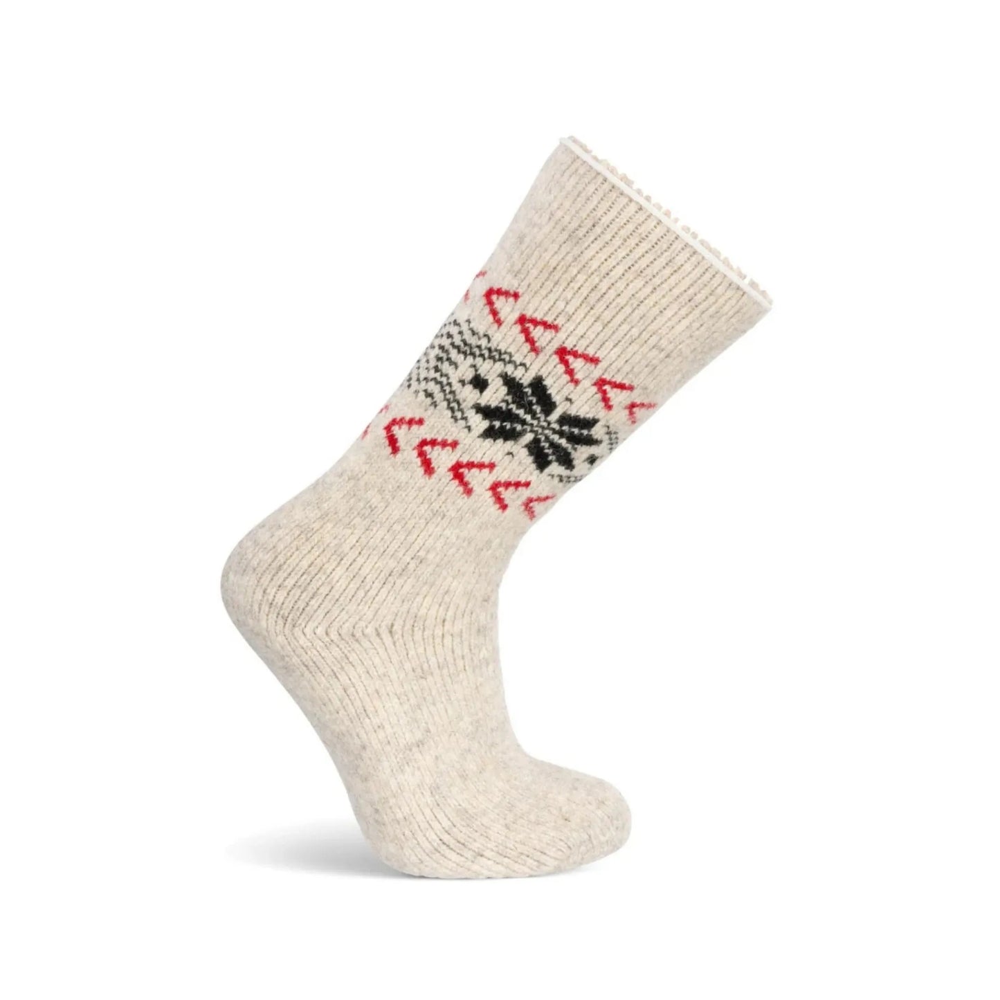 J.B. Field's Unisex 40 Below Snowflake Pattern Wool Thermal Winter Sock weis-western-wear