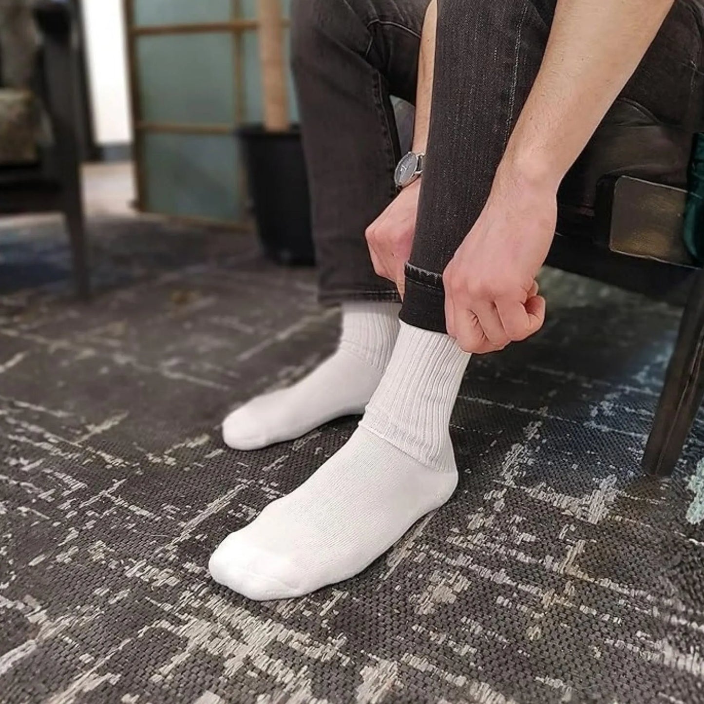 J.B. Field's Unisex Casual Cotton Ankle Socks weis-western-wear