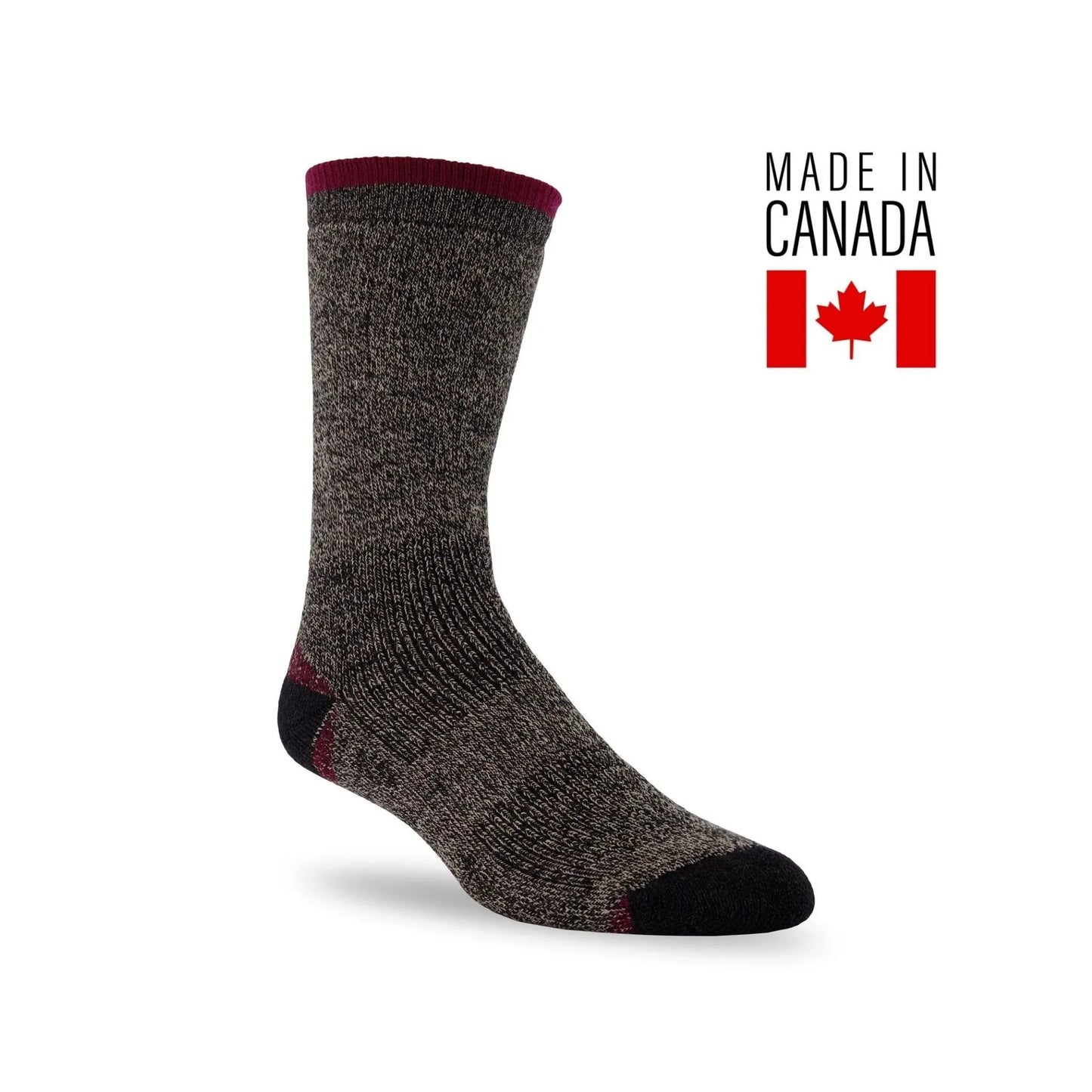 J.B. Field's Unisex Hiking "Power Trekker" Merino/Combed Cotton Boot Sock - Taupe weis-western-wear