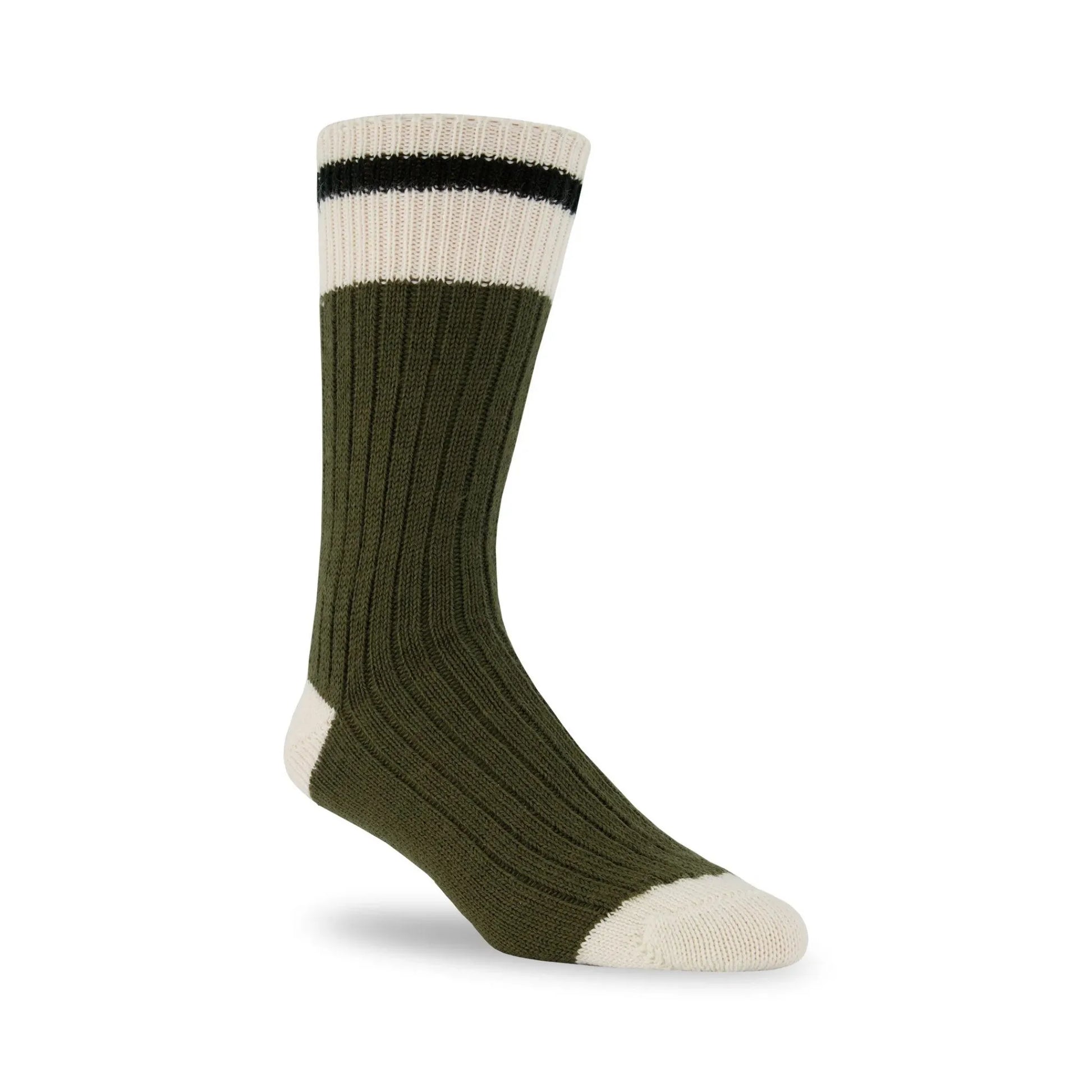 J.B. Field's Unisex Casual Colourful Wool Cabin Sock weis-western-wear