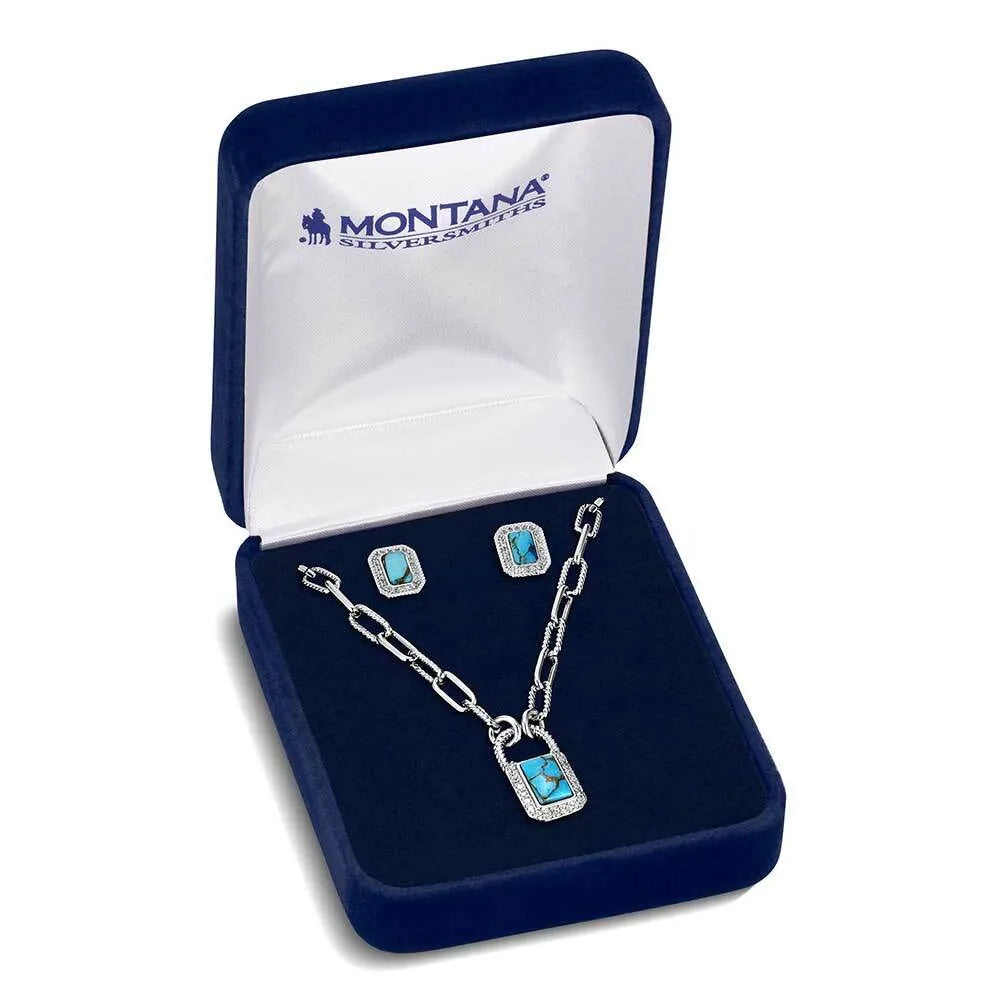 Montanna Silversmith Turquoise Glam Jewelry Set