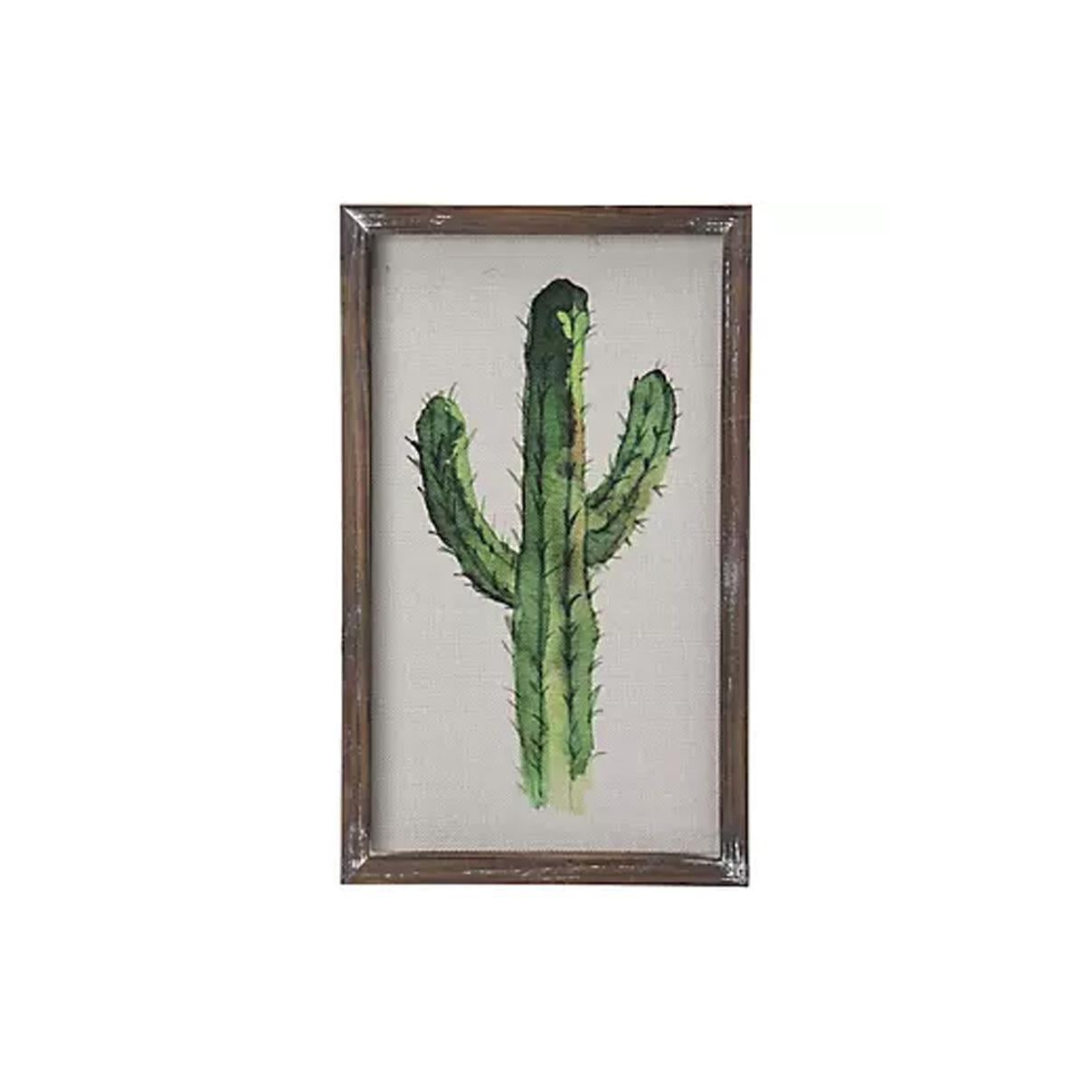 JT International Gift Corral Cactus Wall Canvas 87-1625-0-0