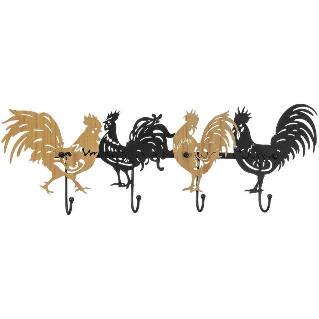 JT International Tough 1 Rooster 4 Hook Rack 87-36139-0-0