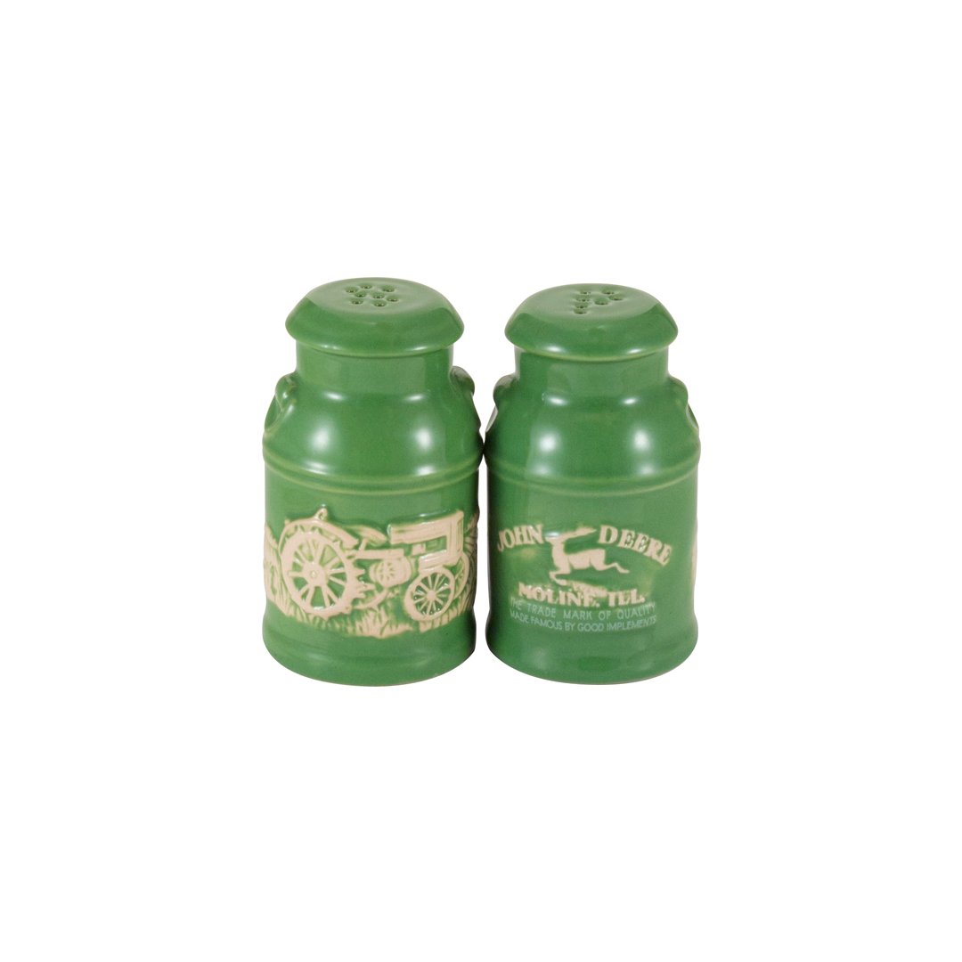 John Deere Milk Can Salt And Pepper Shakers