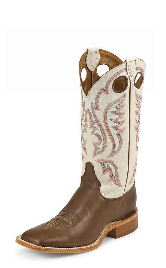 Justin Men's Stillwater Brown Square Toe Cowboy Boot weis-western-wear