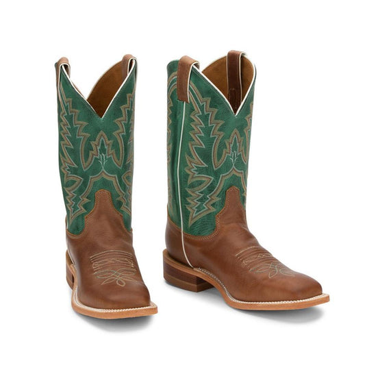 Justin Women's 11" Kenedy Western Boot Jade Green