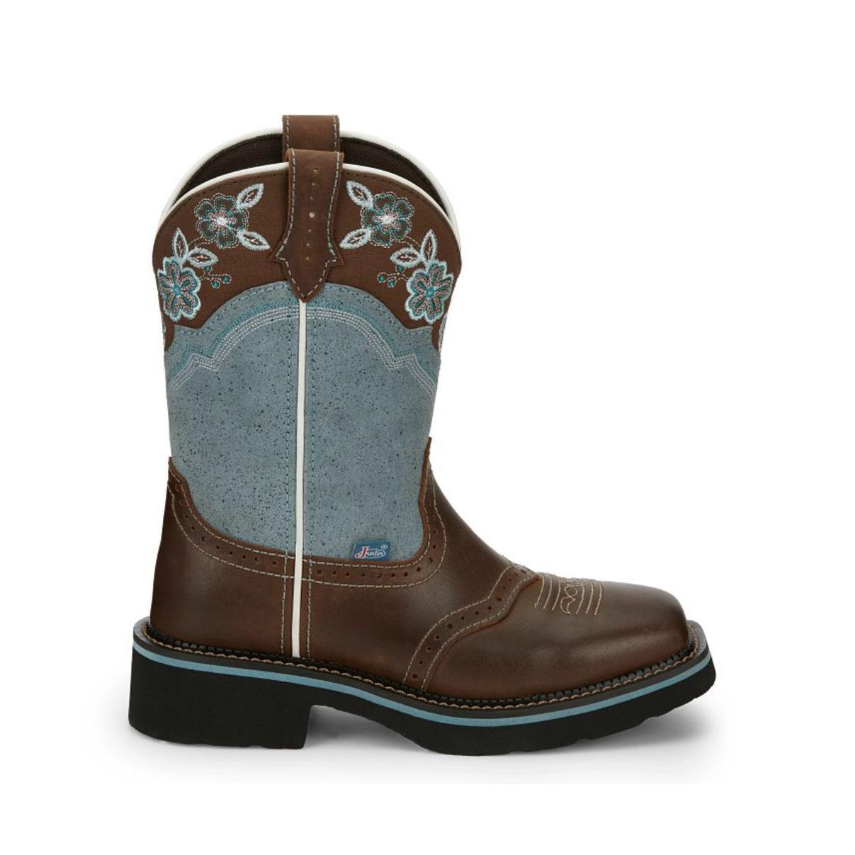 Justin Women's 11" Starlina Western Boot Brown GY9950