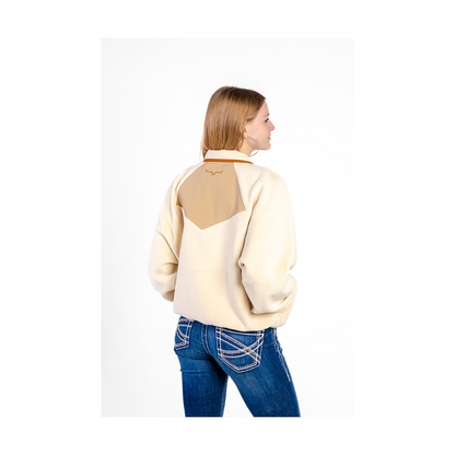 Kimes Ranch Women's Josie Fleece Cropped Long Sleeve Pullover