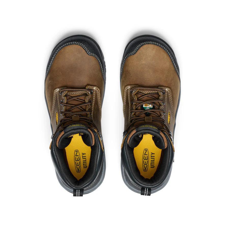 Keen Women's CSA Evanston 6" Waterproof Boot Carbon-Fiber Toe