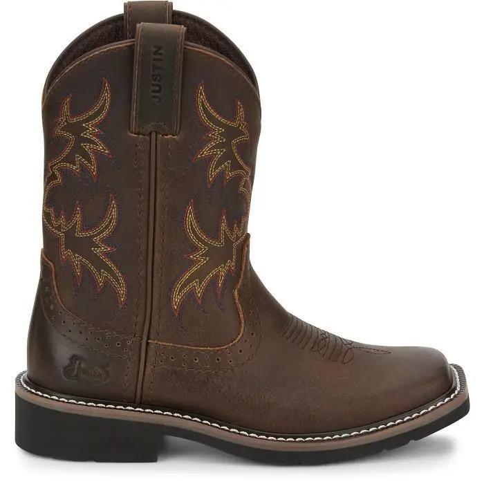 Kid's Justin Cattleman Western Boots