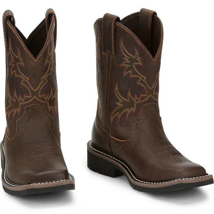 Kid's Justin Cattleman Western Boots