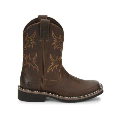 Kid's Justin Cattleman Western Boots