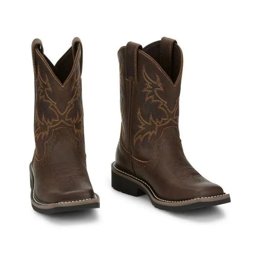 Kid's Justin Cattleman Western Boots