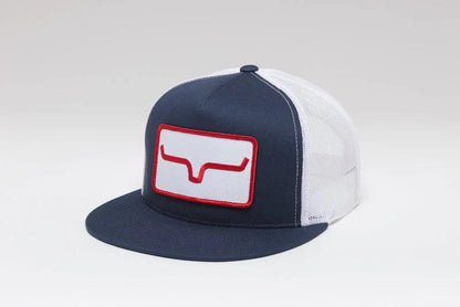 Kimes Ranch Cap Banner Ventilated In Navy White