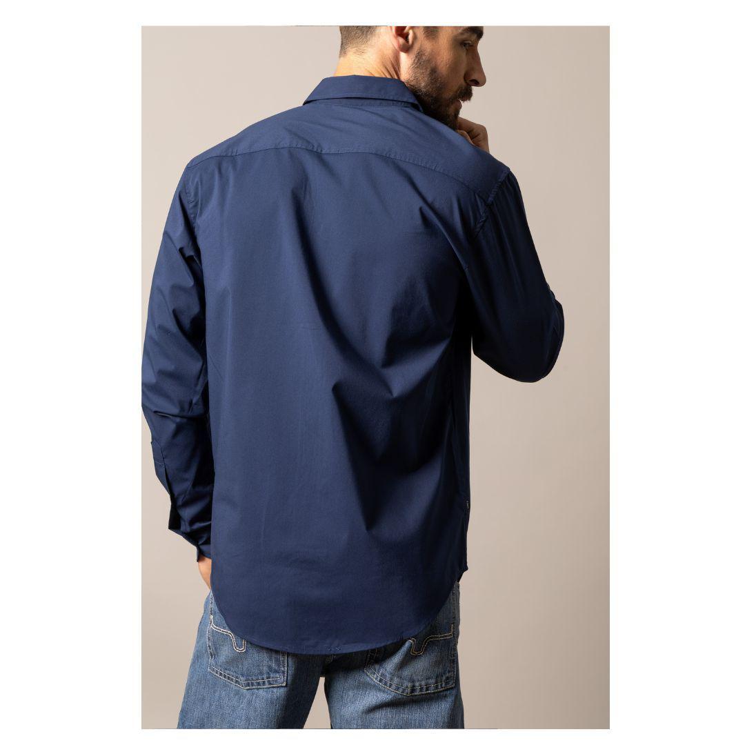 Kimes Ranch Men's KR Team Shirt Navy/Grey/Black weis-western-wear