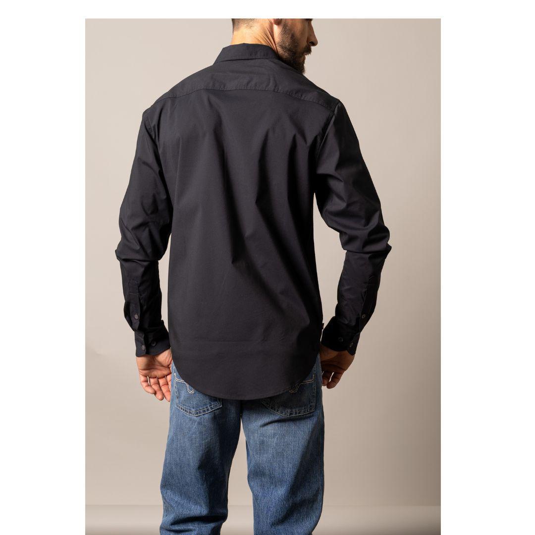 Kimes Ranch Men's KR Team Shirt Navy/Grey/Black weis-western-wear