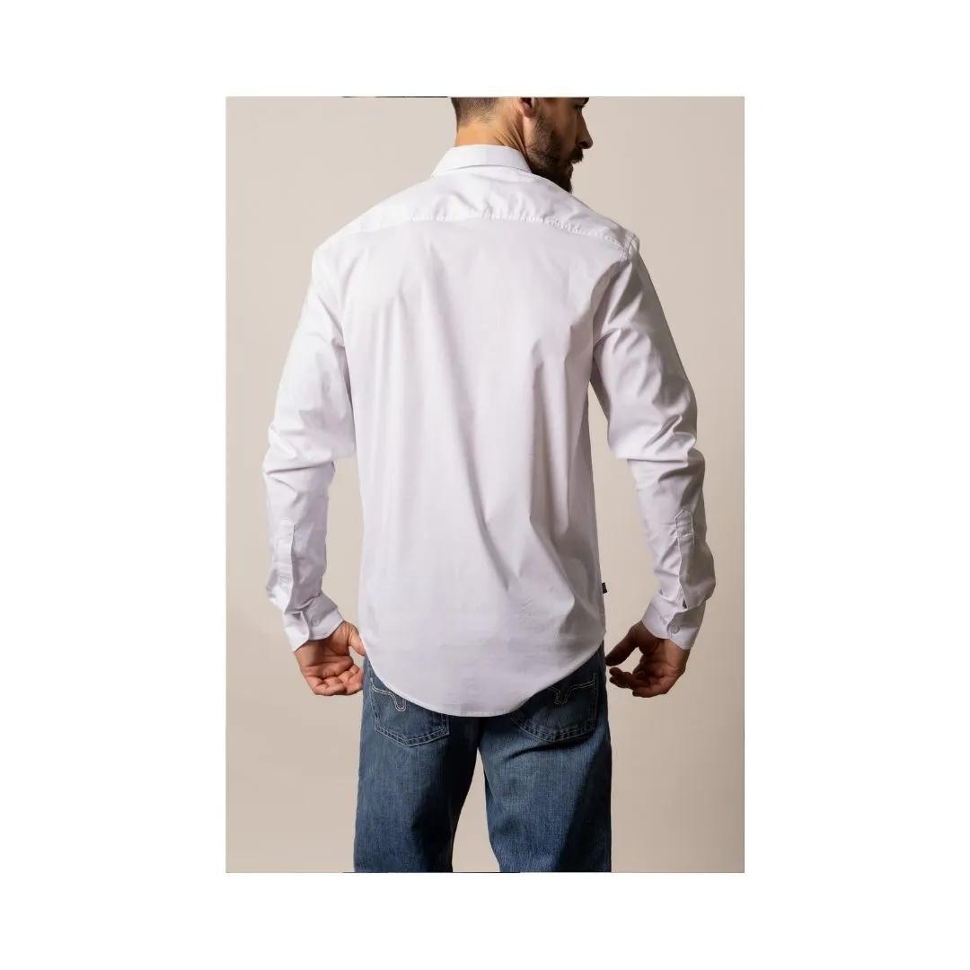 Kimes Ranch Men's KR Team Shirt- White weis-western-wear