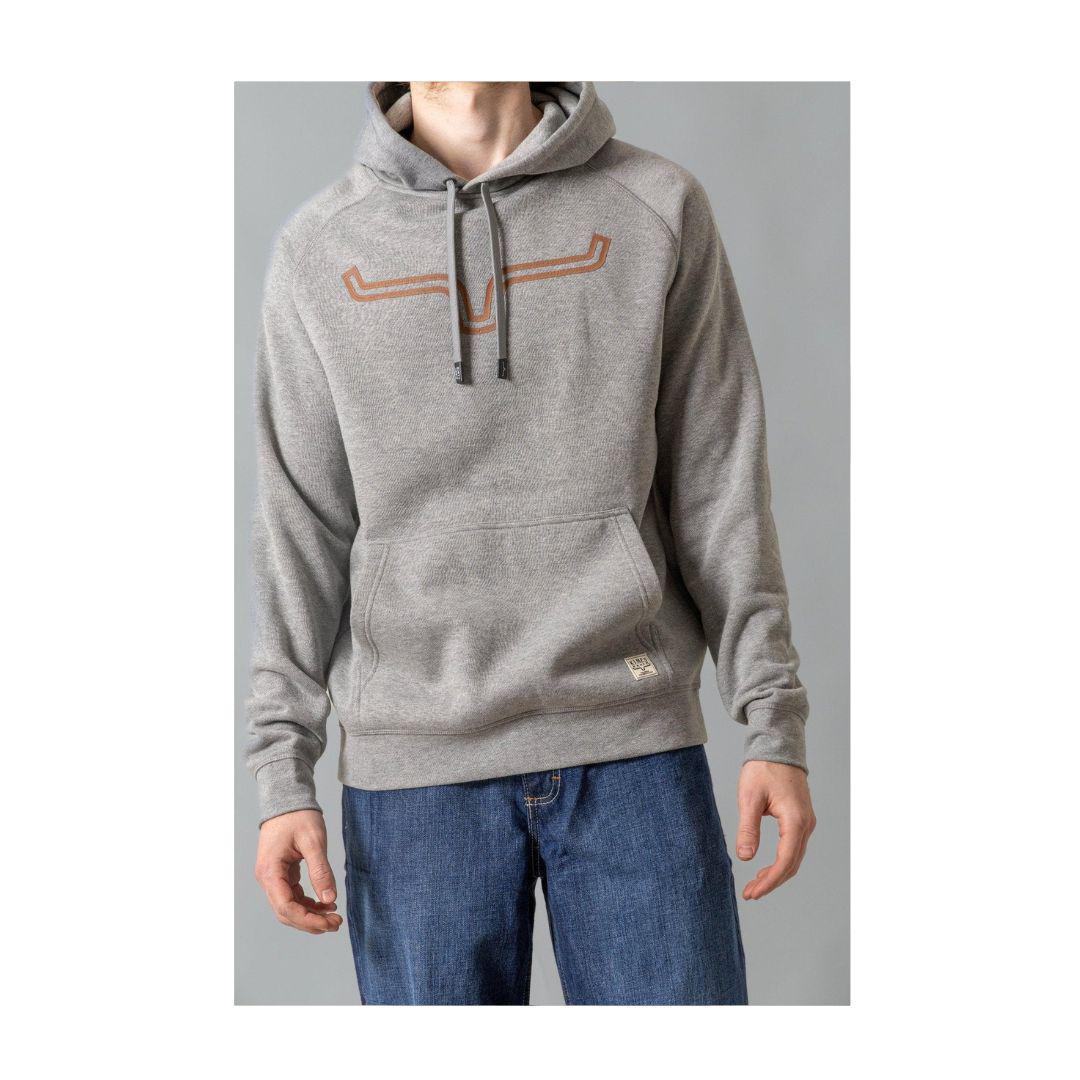 Kimes Ranch Men's Outlier Hoodie in Grey