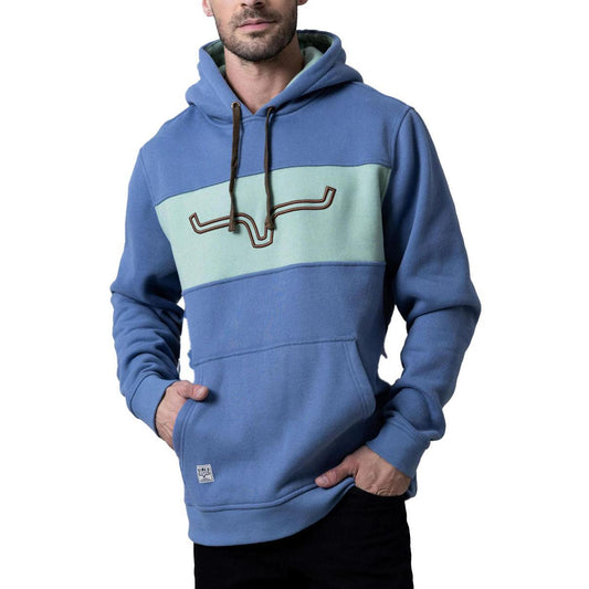 Kimes Ranch Men's Ripon Hoodie Slate Blue