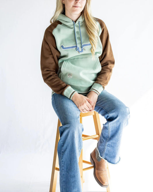 Kimes Ranch Women's Amigo Hoodie Matcha