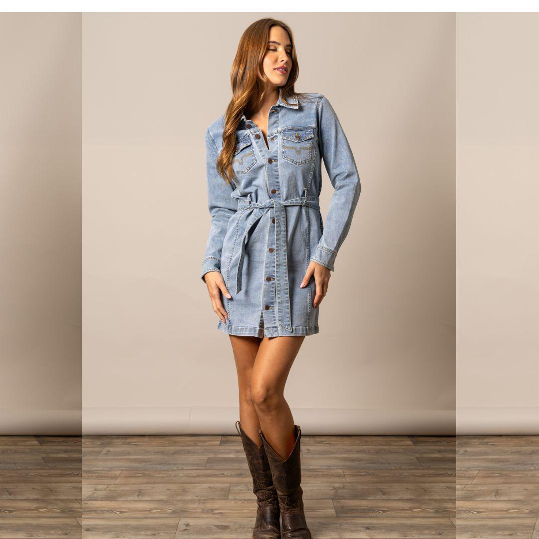 Kimes Ranch Women's Denim WINSLOW TRUCKER DRESS weis-western-wear