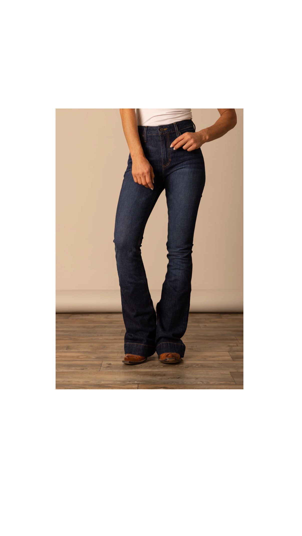Kimes Ranch Women's Jeans Wide Flare Jennifer Dark Wash – Wei's