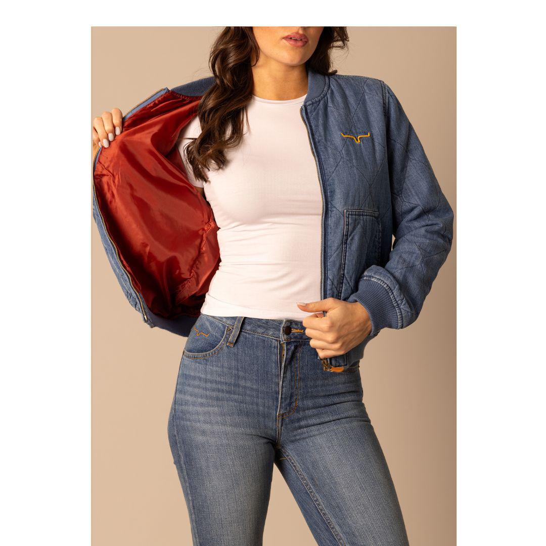 Kimes Ranch Women's Marinos Bomber weis-western-wear