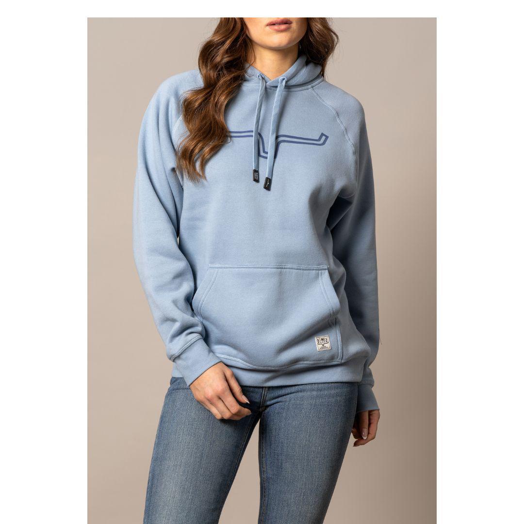 Kimes Ranch Women's Outlier Hoodie - Blue weis-western-wear