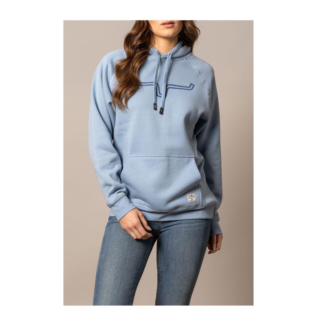 Kimes Ranch Women's Outlier Hoodie - Blue weis-western-wear