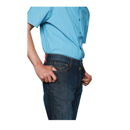 Kimes Ranch Men's Jeans Roger Low Rise, Slim Fit, Boot Cut