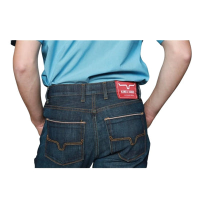 Kimes Ranch Men's Jeans Roger Low Rise, Slim Fit, Boot Cut