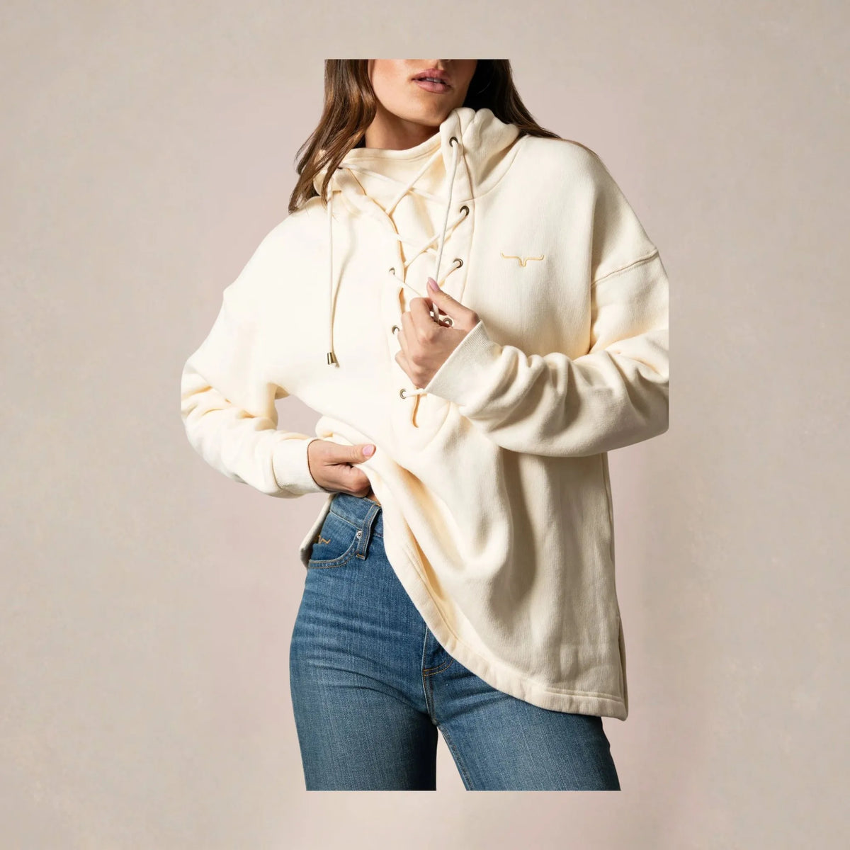 Kimes Ranch Women's Pippi Lace-Up Hoodie
